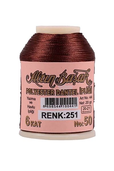 Alray Altınbaşak Needle and Lace Thread 20 Gr - Royaleks - No: 251