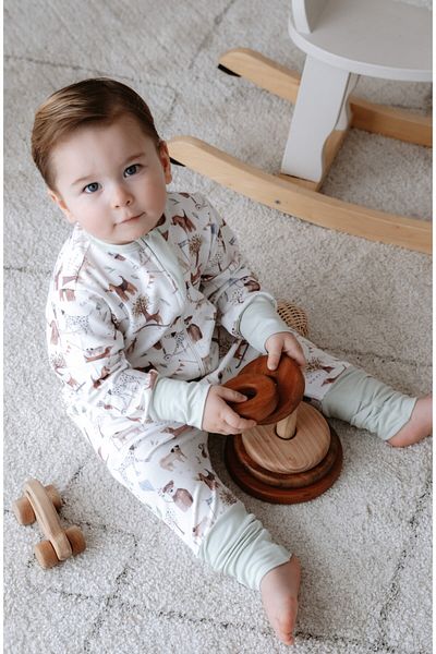Lollie Baby&Kids Baby Sleeping Bag 1.0 Tog, Modal & Cotton - Dogs