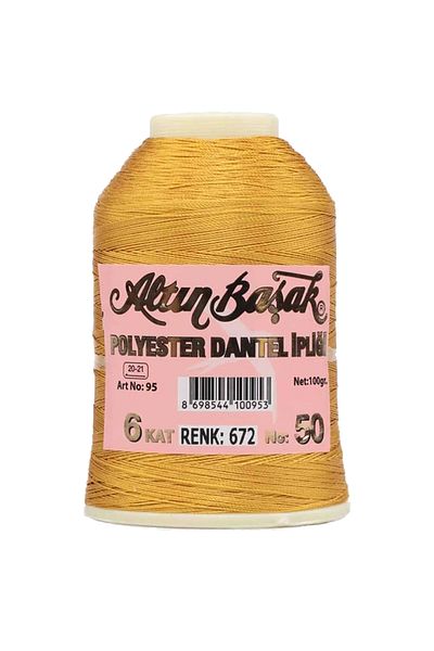 Alray Altınbaşak Needle and Lace Thread 20 Gr - Royaleks - No: 672