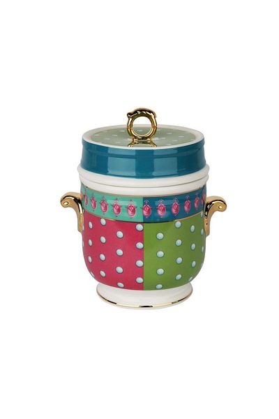 Lucky Art Mrt Art Estelle Bone Jar with Handle 16 cm Art 871301