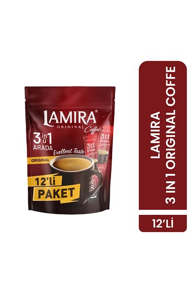 LAMİRA Lamira Original Coffee 3 in 1 18g * 12 Pieces