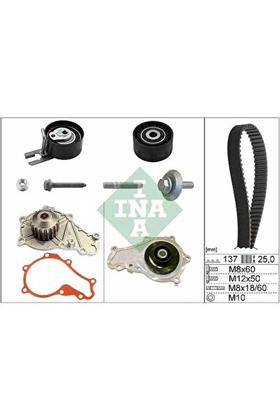 İna Ford Focus 2 1.6 TDCI Dizel Triger ve Devirdaim Seti 2005-2011 INA