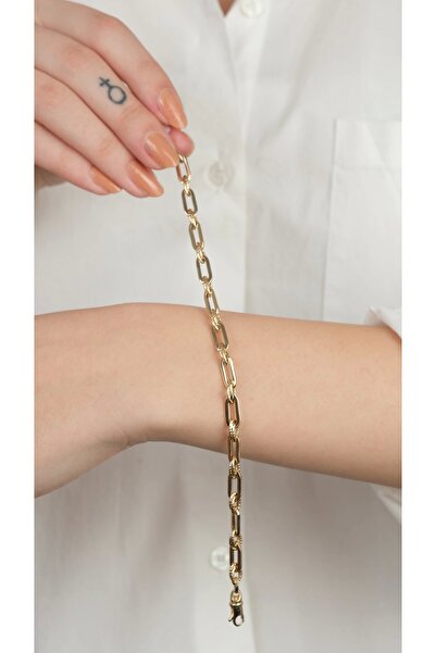 Arpaş 14 Ayar Altın Ataç Zincir Bileklik 881