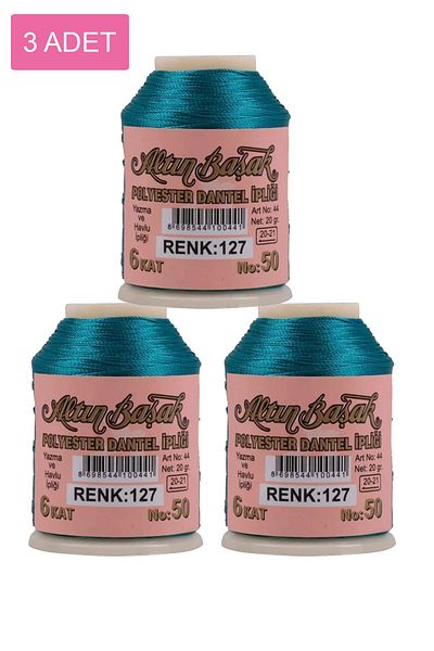 Alray 3 Pieces of Gold Spike and Lace Rope 20 g - Royaleks - No: 127