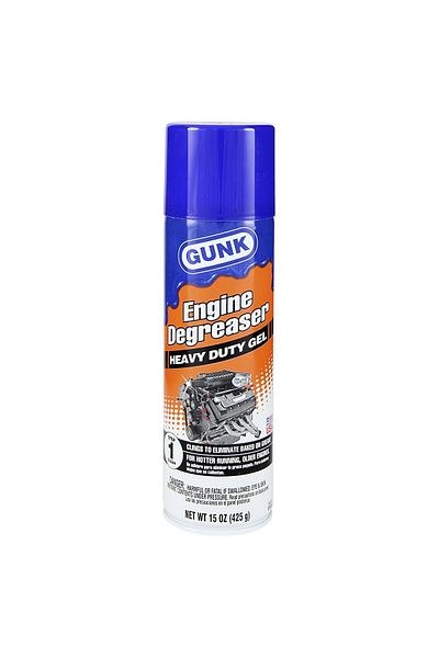 Gunk Engine Degreaser Gel 15oz / 425g – Heavy Duty, Removes Grease and Oil