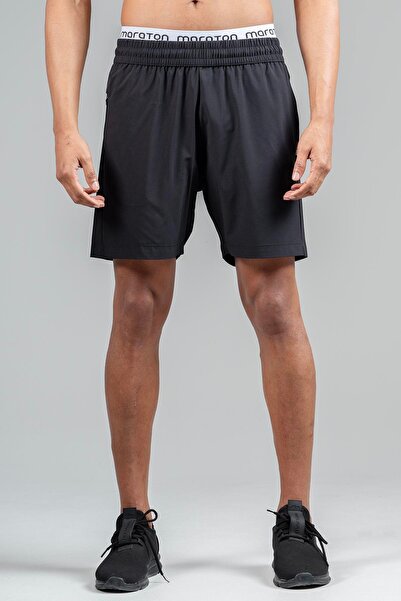 MARATON Regular Men's Shorts Black Shorts