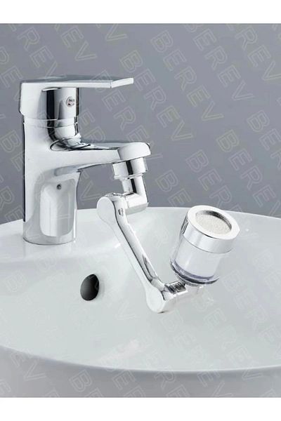 Lieber German 1080°Stainless Acrobat Sink with Turn Hygiene Filter - Kitchen Faucet Head Compatible with All Faucets