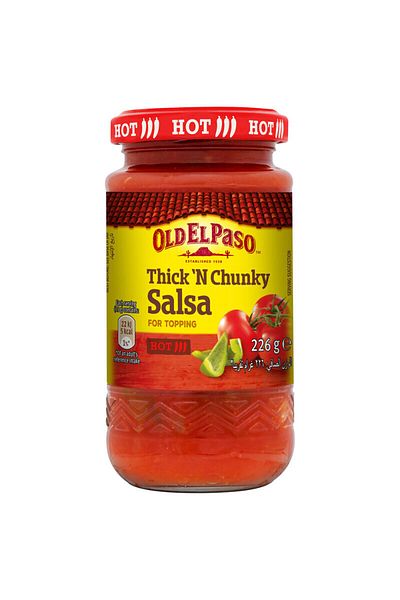 Old El Paso Thick 'n Chunky Original Salsa (HOT) 226g