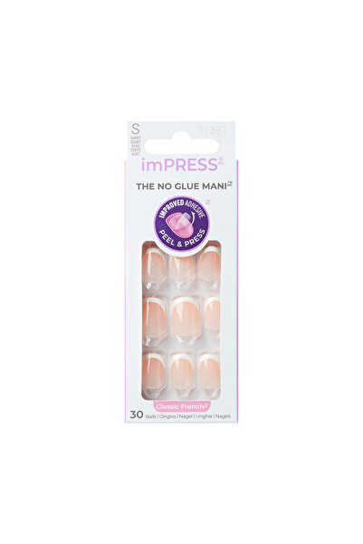 Impress KISS IMPRESS NAILS MODEL- CLASSIC FRENCH SMALL IFC01C