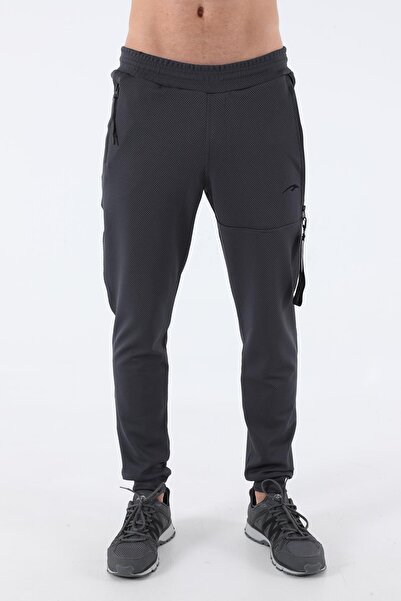 MARATON Slimfit Men's Ribbed Leg Anthracite Trousers