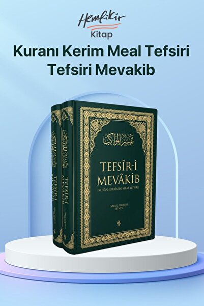 Semerkand Yayınları Kuranı Kerim Meal Tefsiri-Tefsiri Mevakib Yeşil Renk-İsma...