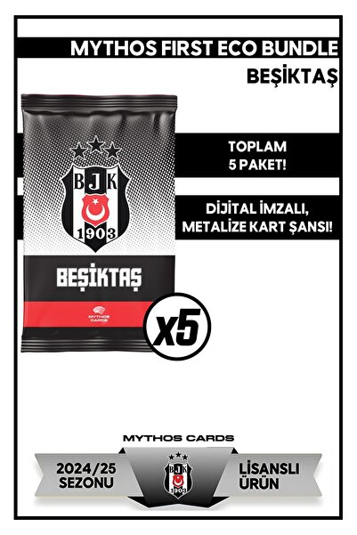 Beşiktaş Eco Bundle - Beşiktaş 2024-25 Mythos First 5 Paket
