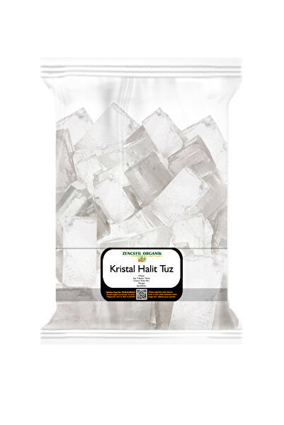 Zencefil Organik Halit Kristal Himalaya Tuzu 1 Kg. Berrak Kristal Tuz - Krist...