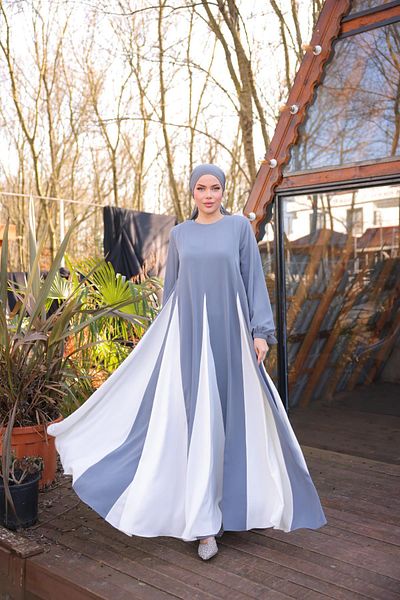 Nissra Ankanoor Smoked Triangle Garnished Dress Anka 255080
