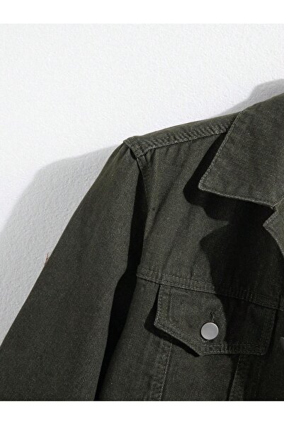 WKM Men's Jean Denim Standard Fit Buttoned Denim Jacket with Pockets