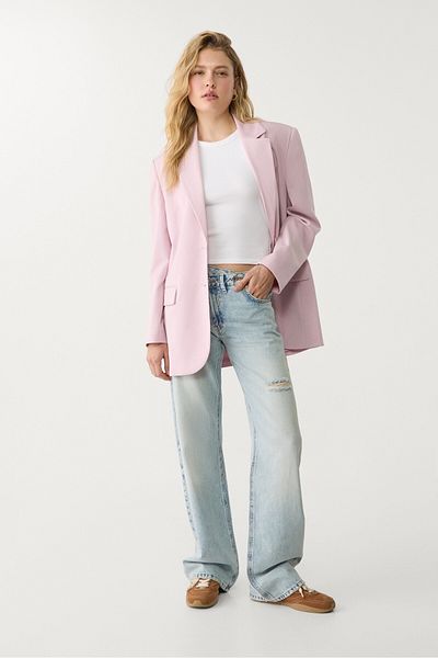 Stradivarius Flowing oversize blazer