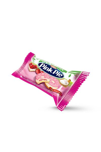 TAYAŞ 1 kg Boxed - Tayaş Pink Strawberry Flavored Cream Biscuit