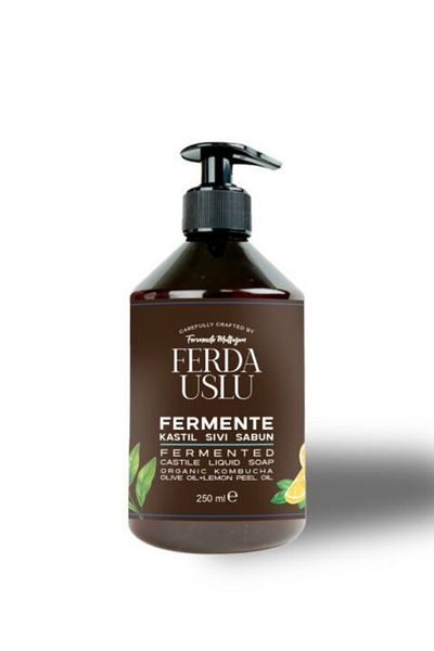 Fermente Mutfağım Kombucha Extract Liquid Soap - 3 Hand & Face Purifying Moisturizer 250 ml