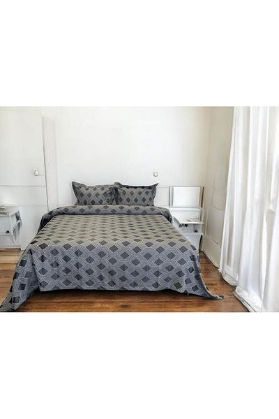 Lucien Home Luna Jacquard Double Bedspread Set