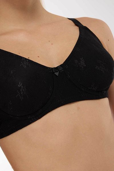 AYYILDIZ 3658 Sutien negru fără cupe
