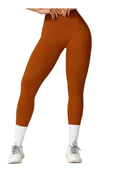 KAWN YOGA سراويل رياضية نسائية عالية الخصر بدون درزات للتمرين واليوغا والتحكم...