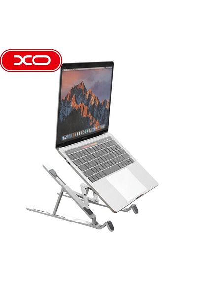 Xo Ρυθμιζόμενο ύψος γωνίας Θερμαινόμενο μαξιλαράκι σιλικόνης για tablet Laptop Macbook Stand 17'' C102