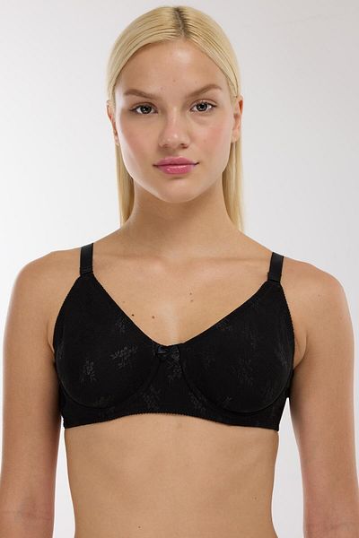 AYYILDIZ 3658 Sutien negru fără cupe