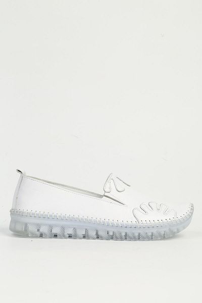 Pierre Cardin White Women's Sports Shoes Pc-54763