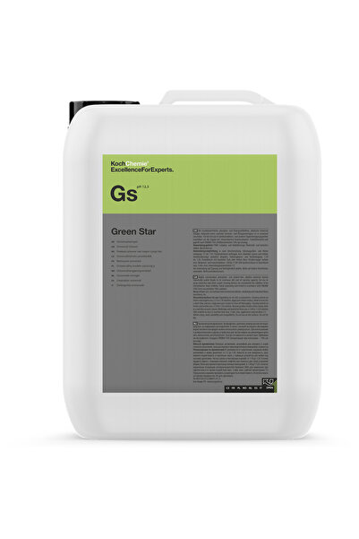 Koch Chemie GS Green Star (Evrensel İç ve Dış Genel Temizleyici) 11Lt.
