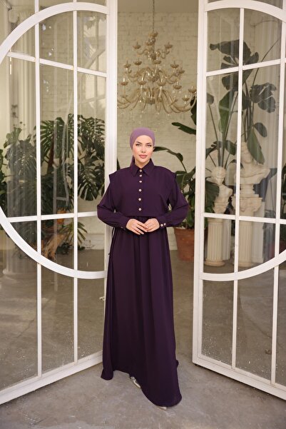 Nissra Ankanoor البرقوق المئزر فستان الحرير المدينة المنورة Anka 255065