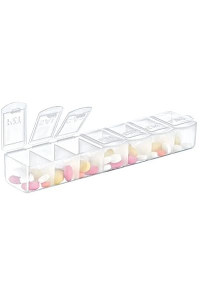 Didihou 7 Day Weekly Medicine Storage Box Organizer Pill Container Hobby Travel Box