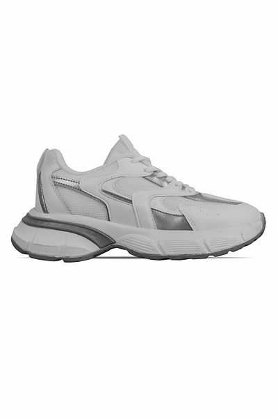 Lal Shoes & Bags Pantofi sport cu șireturi Jake pentru femei-albi