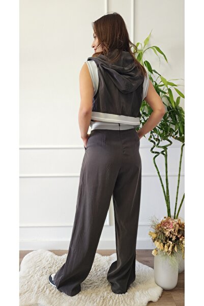 My Boutique Кроп-жилет з капюшоном