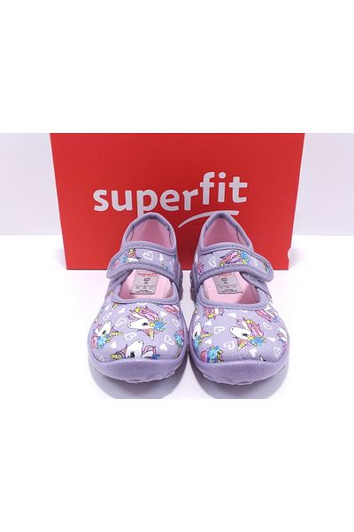 Superfit Patterned Linen Casual Shoes
