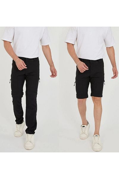 Bast10 Lycra Summer Unisex Tactical Pants Transforming into Shorts Outdoor Convertible Men's Women's Pants
