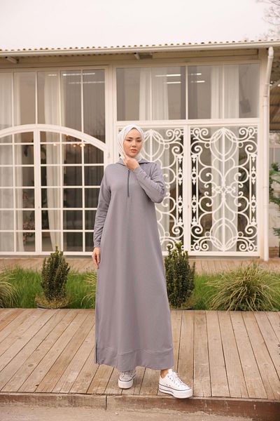 Nissra Ankanoor Smoked Side Zipper Hooded Ρούχα Anka257063