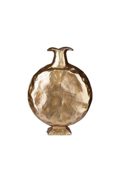 Lucky Art Gold Modern Vazo 35.5x9.5x46 cm