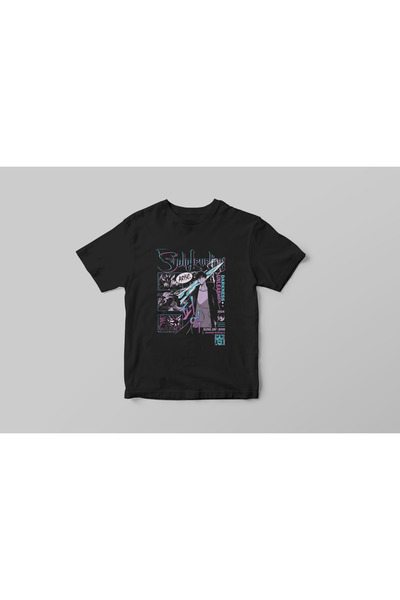 SVART WEAR Tricou pentru copii cu design anime Solo Leveling