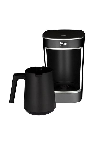 Beko Turkish Coffee Maker TKM2341BS Black And Silver 580W