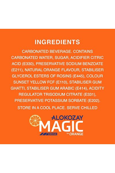 Alokozay Magic Orange 250ml X Pack of 6