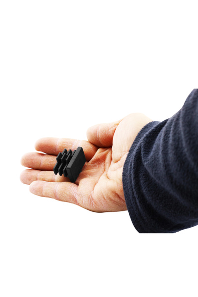 NZB Sandalye Masa Sehpa Ayak Tapası Tıpa Papuç Takoz Diktörtgen 20x30 mm Parke Zemin Koruyucu 12 Adet