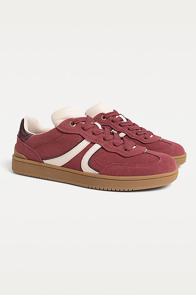 Stradivarius Casual leather trainers