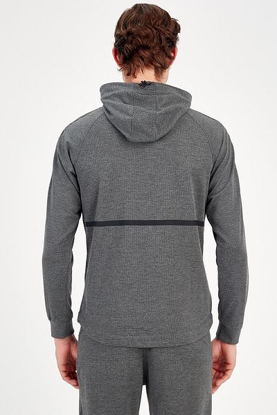 MARATON Regular Men's Hooded Long Sleeve Anthracite Tracksuit Top 18852