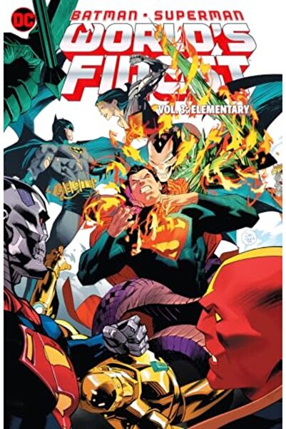 Penguin Random House باتمان سوبرمان أفضل العوالم المجلد 3 الابتدائية