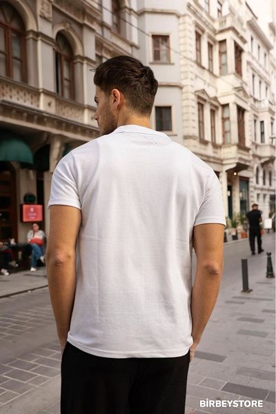 BİRBEYSTORE Μπλουζάκι Polo Neck Unisex Λεπτό ύφασμα