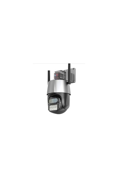 Store INT- CMR45 Çift Kameralı Full Hd 8x Zomm Dome Kablosuz Dış Mekan Güvenl...