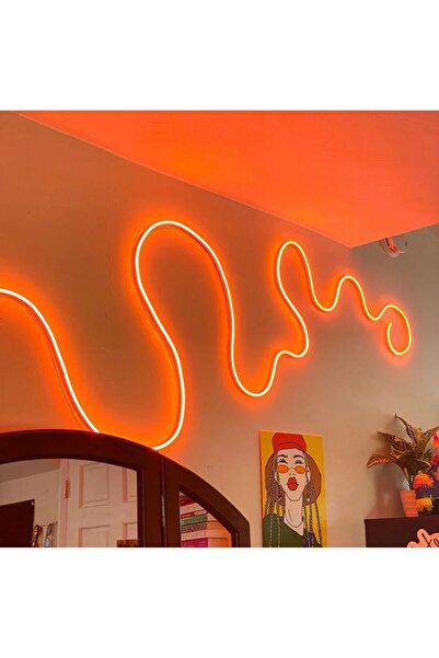 neeko 3 Chip Rgb Neon Led Telefon Kontrollü Sese Ve Müziğe Duyarlı Esnek Tak Çalıştır Set 5 Metre