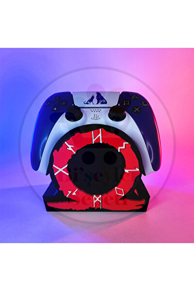 Bi'şeyler Sepeti GOD OF WAR LOGO Dualsense Ps5 Ps4 Xbox Gamepad Joystick Kol ...