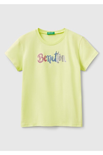 Benetton تي شيرت بناتي جي
