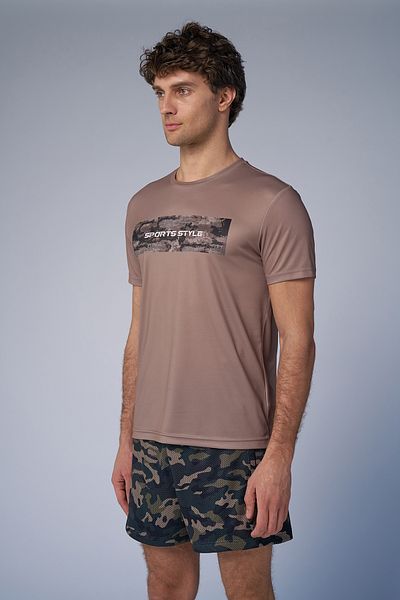 bilcee Men's Earth Training T-Shirt 4519